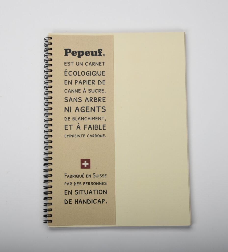 CARNET A4 BEIGE PEPEUF