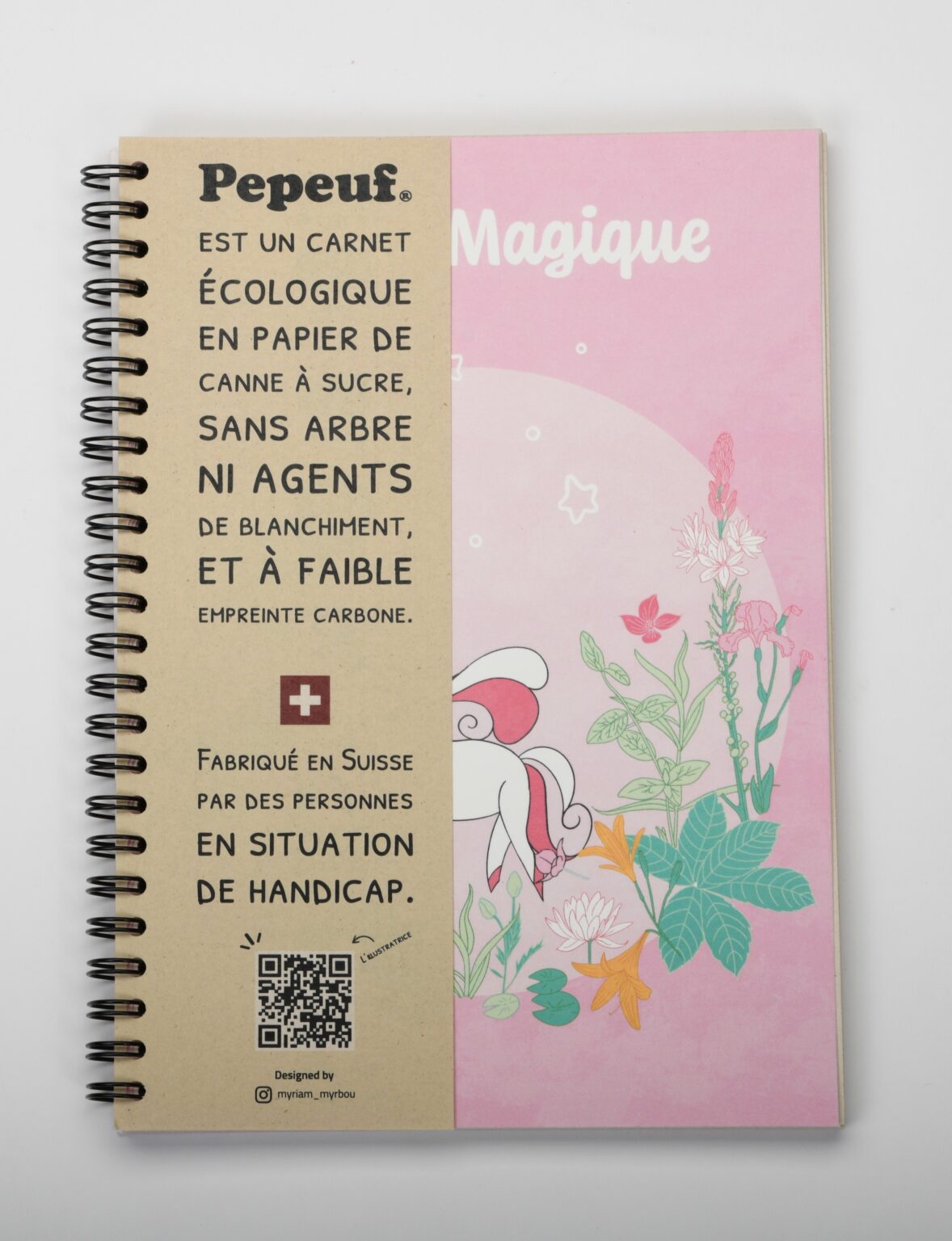 Carnet A5 Myriam Magique