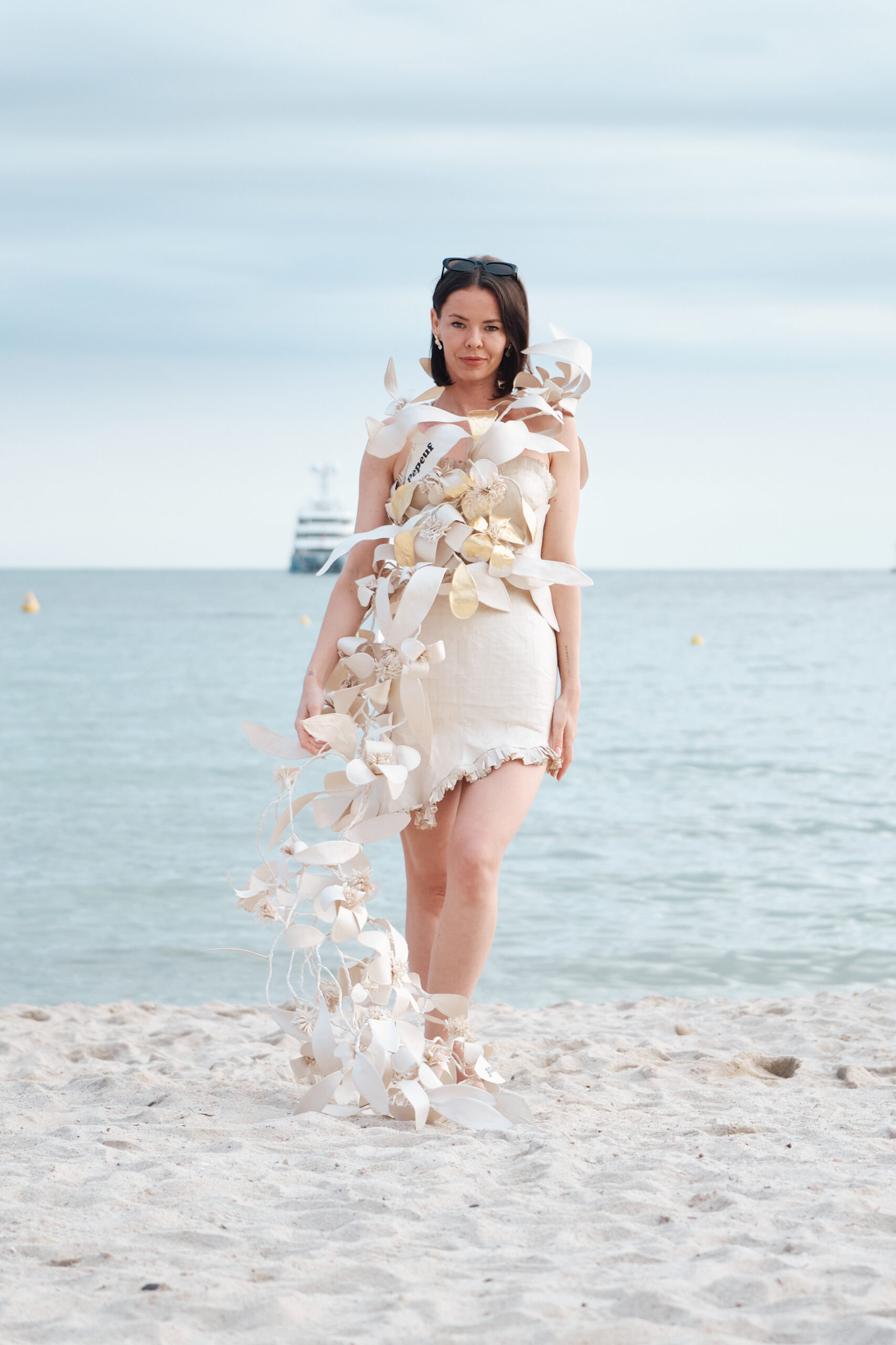 Robe Pepeuf 2025 photographiée à Cannes